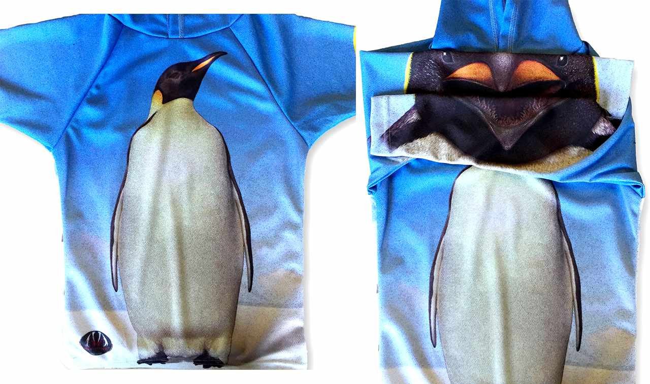 PENGUIN Hoodie Sport Shirt by MOUTHMAN® - Horizon Bliss