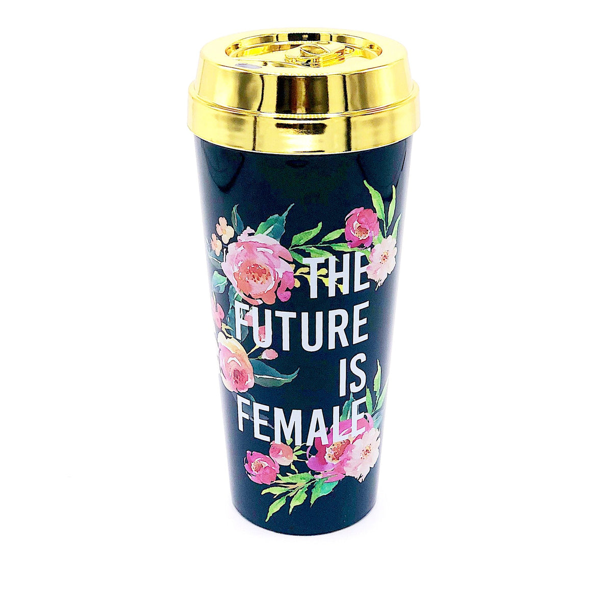 The Future Is Female :: Travel Mug