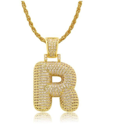 PIPE Gold HH Bubble Letter | D916512