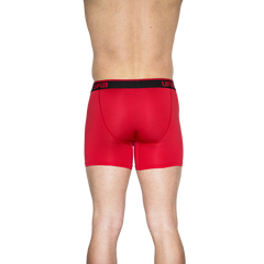 REG Support 6 Inch Boxer Briefs Bamboo Available in Black, Red, Gray, - Horizon Bliss