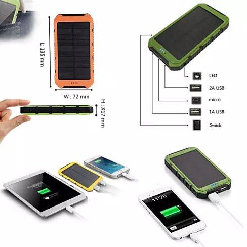 Roaming Solar Power Bank Phone or Tablet Charger - Horizon Bliss