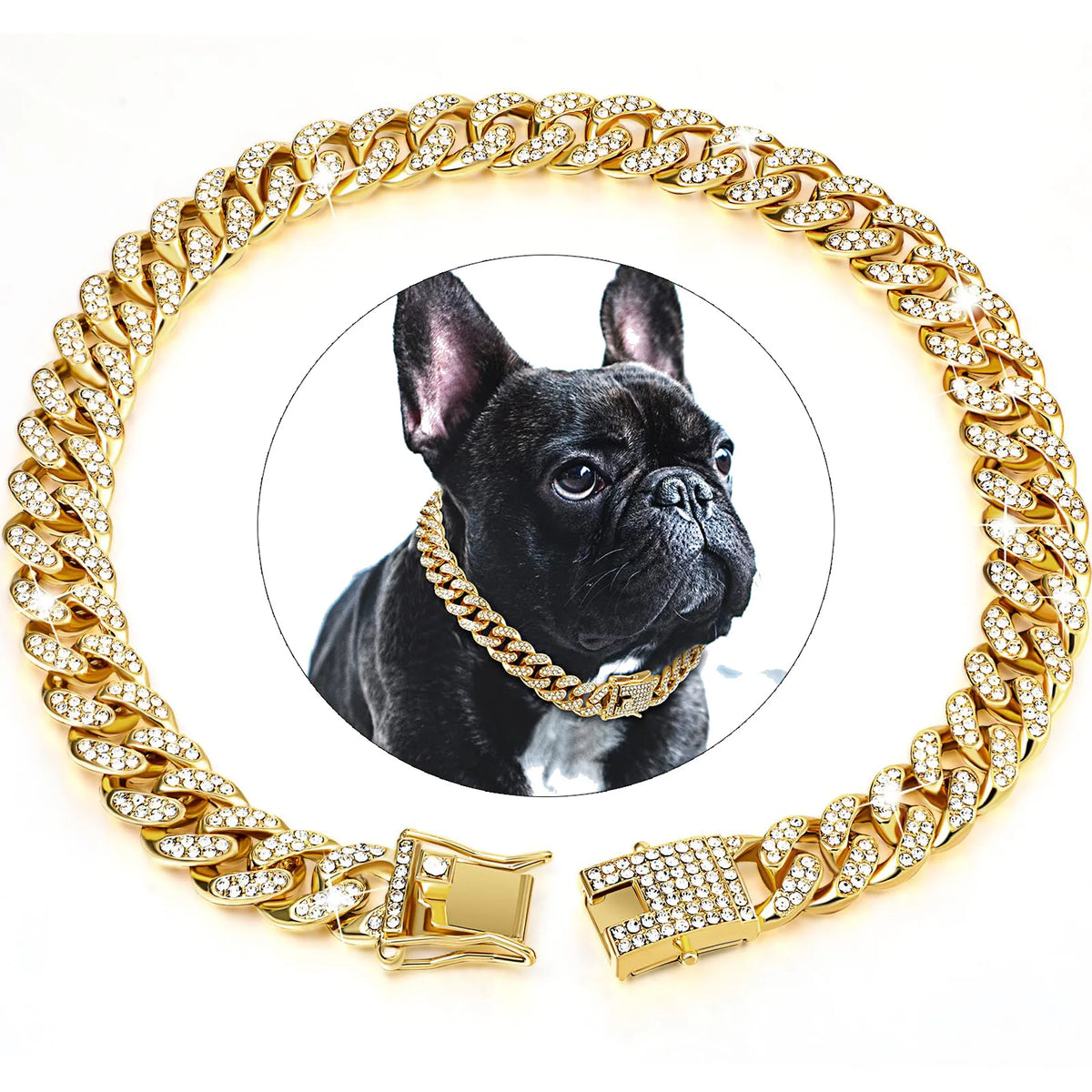 Cuban Chains Diamonds Dogs Designs | Necklaces Small Luxury Dogs - Dog - Horizon Bliss