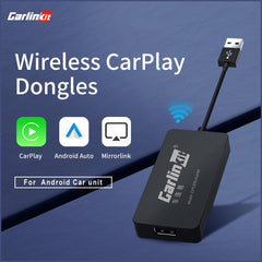 Hot Sale CarlinKit USB Wireless CarPlay Dongle Wired Android Auto AI Box Mirrorlink Car Multimedia Player Bluetooth Auto Connect - Horizon Bliss