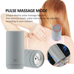 Electric Cupping Massager Vacuum Suction Cups EMS Ventosas Anti