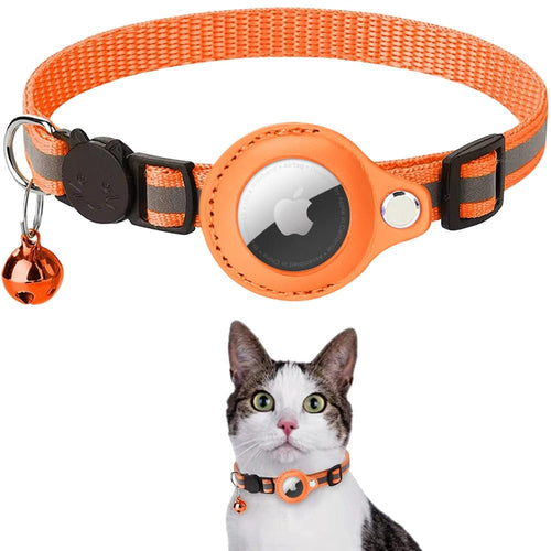 Reflective Airtag Case Collar for Cats and Dogs - Horizon Bliss