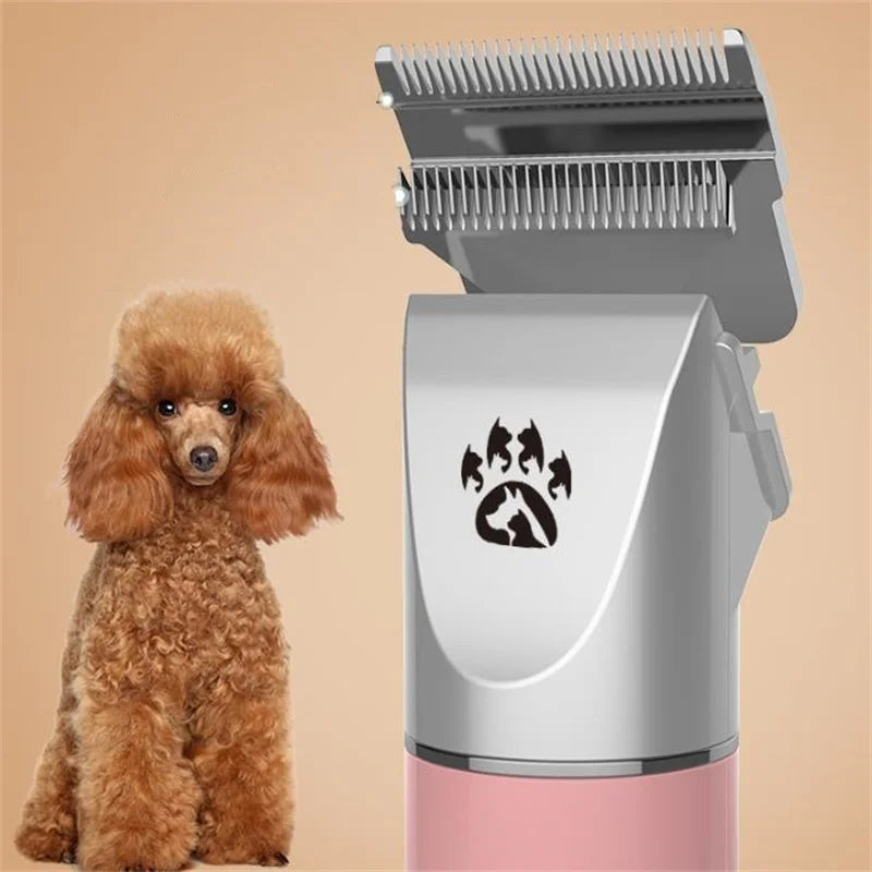 Professional Cordless Dog Grooming Clipper Heavy Duty Electric Pet