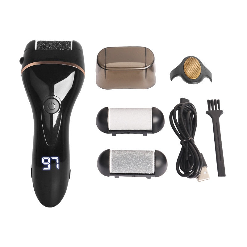 Waterproof USB Rechargeable Electric Pedicure Tools Foot Care - Horizon Bliss