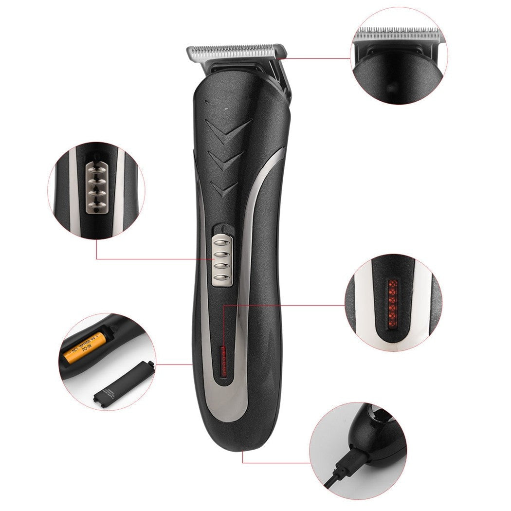 3 In 1 Professional Hair Trimmer Men's Hair Clipper Rechargeable Nose - Horizon Bliss