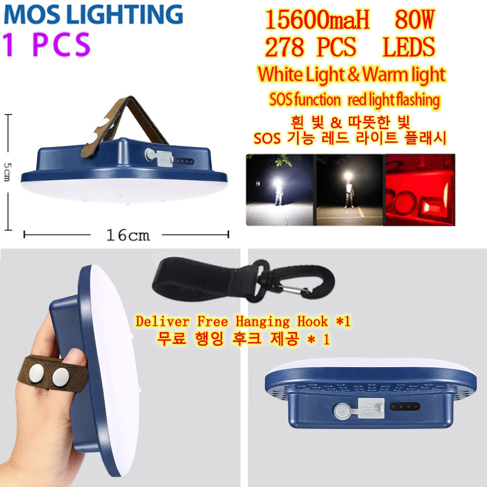 Rechargeable Magnetic Portable Camping Light - Horizon Bliss