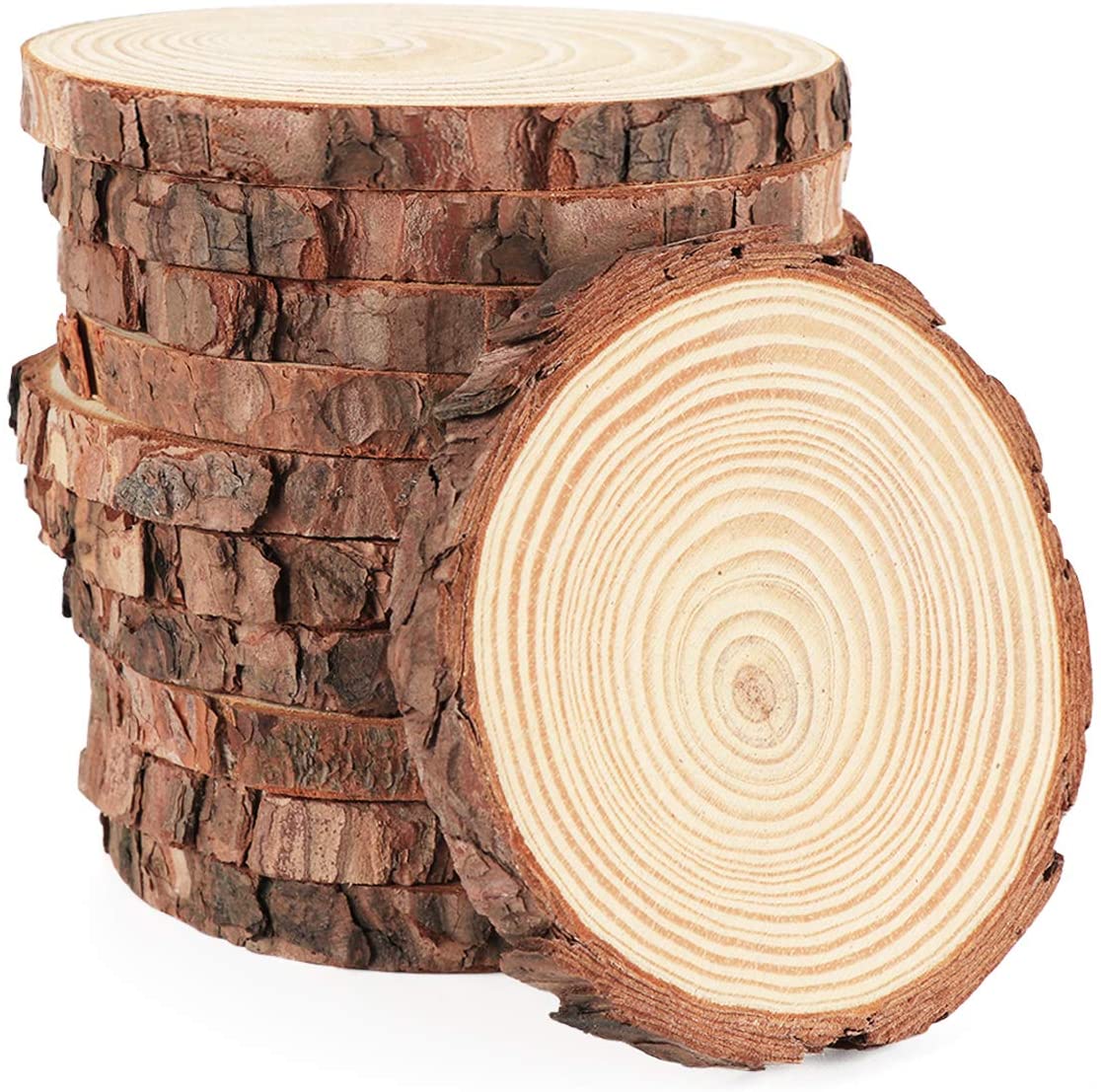 DIY Crafts Natural Pine Wood Slices