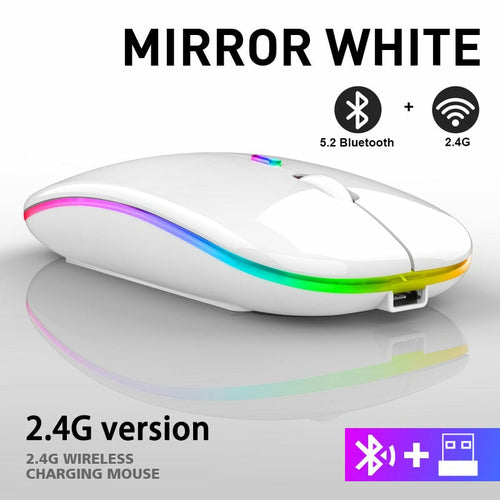 RGB Wireless Bluetooth Mouse - Horizon Bliss