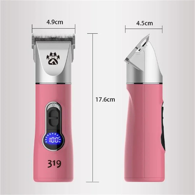 Professional Cordless Dog Grooming Clipper Heavy Duty Electric Pet