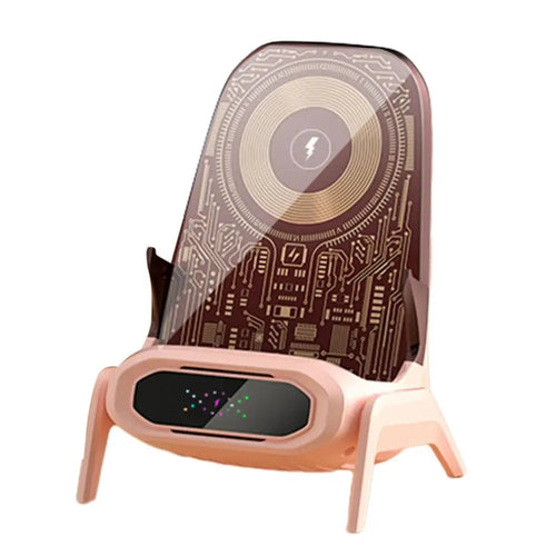 Chair Wireless Phone Charger Cell Phone Charging Station 3 In 1