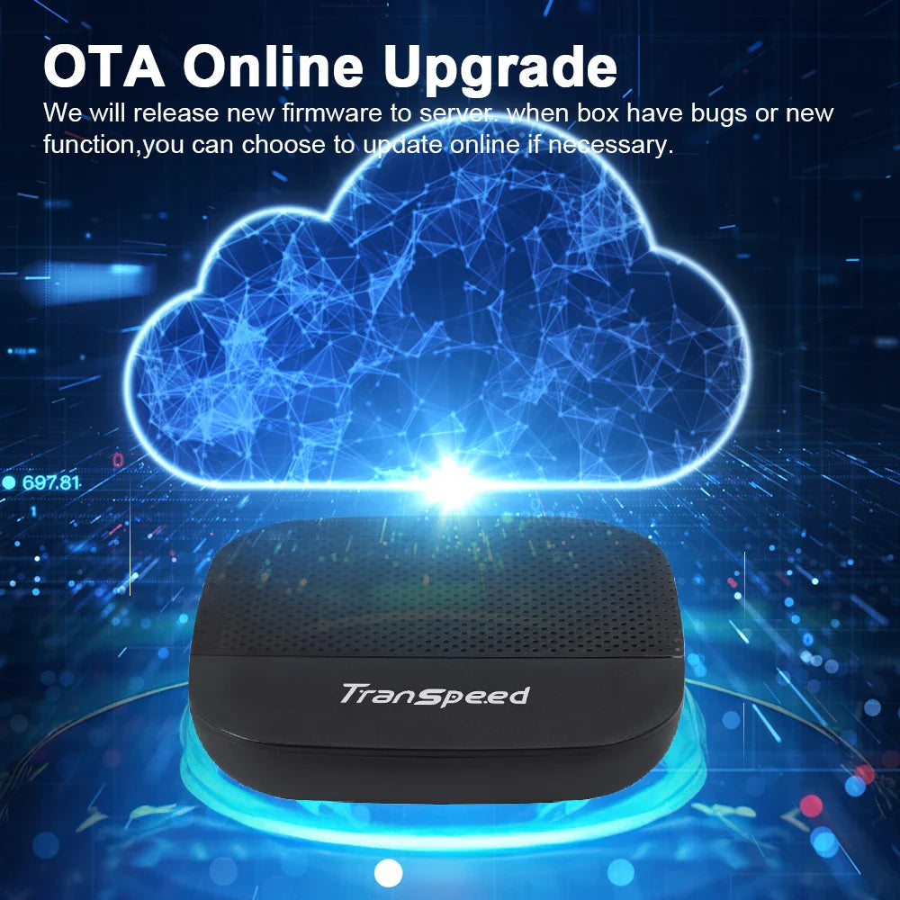 Transpeed Smart TV Box Android 10 Allwinner H313 Quad Core Cortex A53 Support 4K Video 3D 2.4G WiFi BT 100M Ethernet Set Top Box - Horizon Bliss