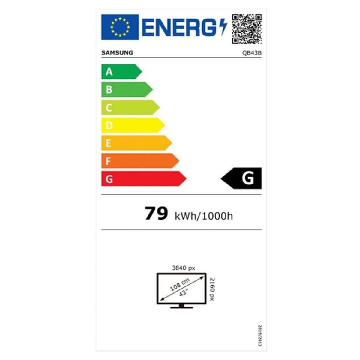 Monitor Videowall Samsung LH43QBBEBGCXEN UHD 43" VA 43" - Horizon Bliss