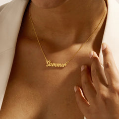 Custom Name Necklace -Sexikinis Swim - Horizon Bliss