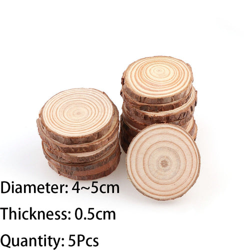 DIY Crafts Natural Pine Wood Slices