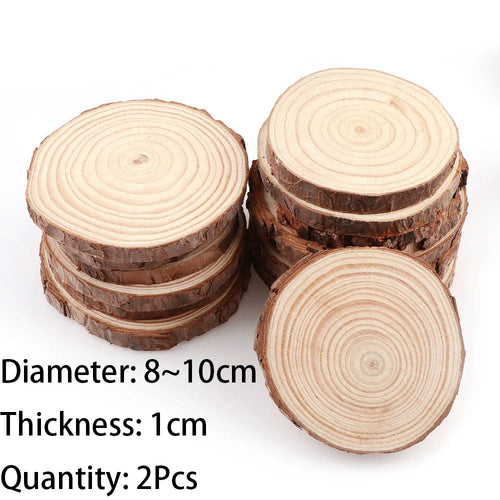 DIY Crafts Natural Pine Wood Slices