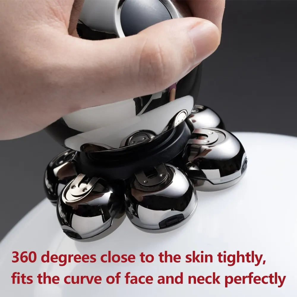 Electric Shaver 7D Floating Cutter Head Base Charging Portable Men - Horizon Bliss