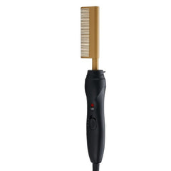 Ceramic Electric Hot Comb Hair Dryer Brush and Auto Shut Off Black - Horizon Bliss