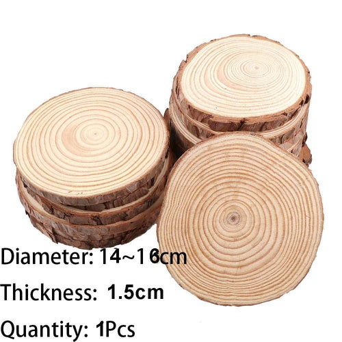 DIY Crafts Natural Pine Wood Slices