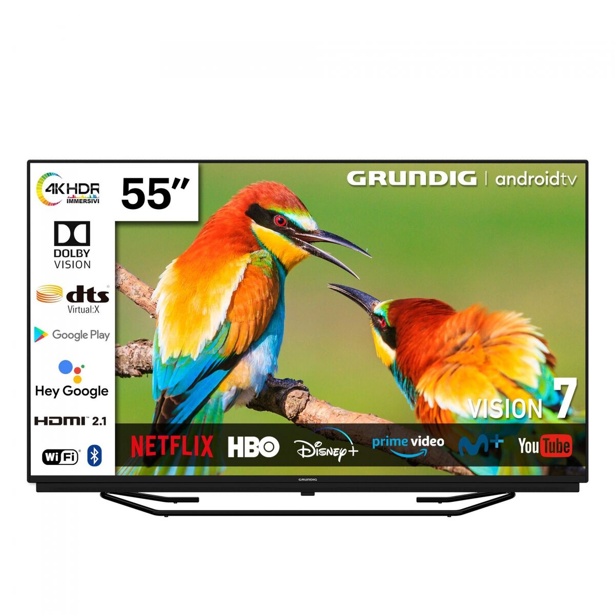 Smart TV Grundig 55GGU7960B   55 55" 4K Ultra HD LED HbbTV - Horizon Bliss