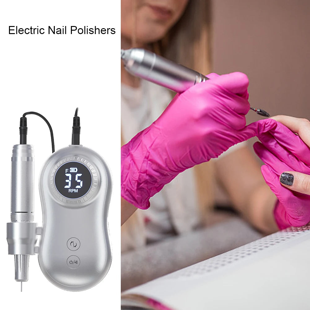 35000 RPM Electric Nail Polish Drill Mini 2 in 1 Electric Nail File - Horizon Bliss