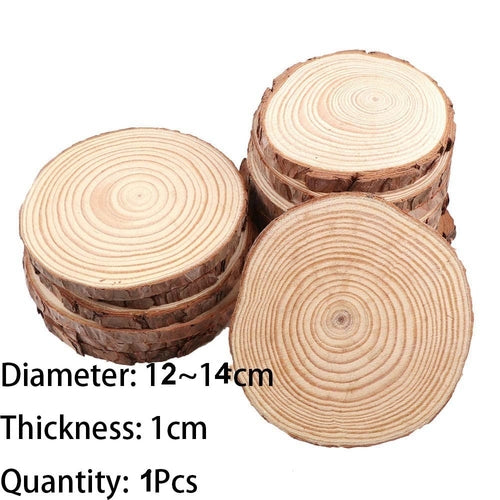 DIY Crafts Natural Pine Wood Slices