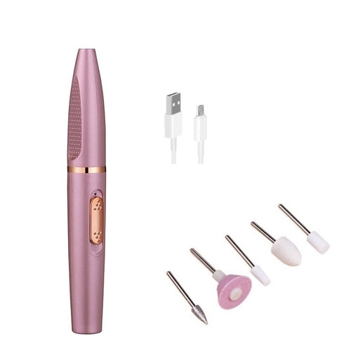 5 in1 Mini Nail Polishing Machine USB Rechargeable Manicure Drill - Horizon Bliss