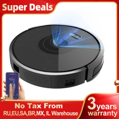 Robot Vacuum Cleaner ABIR X6 , 6000PA Suction, Smart Eye System,APP Virtual Barrier,Smart Home Appliance,Auto Floor Mopping - Horizon Bliss