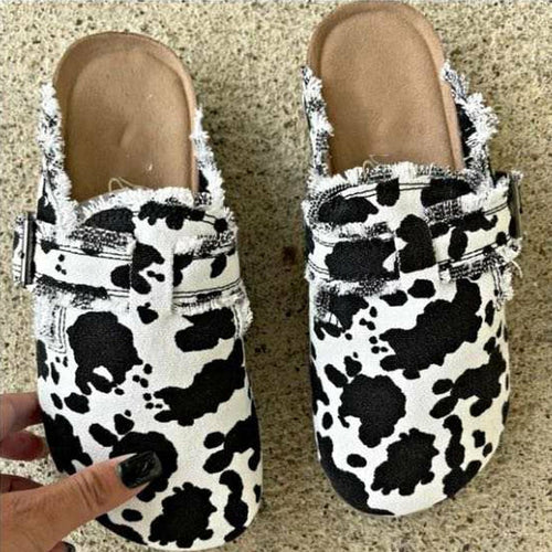 Women's Vintage Clogs Black/Beige/Leopard/Cows/Army/Striped - Horizon Bliss