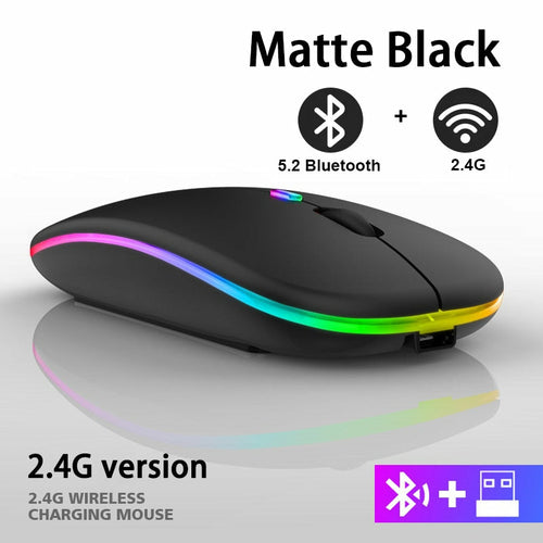 RGB Wireless Bluetooth Mouse - Horizon Bliss