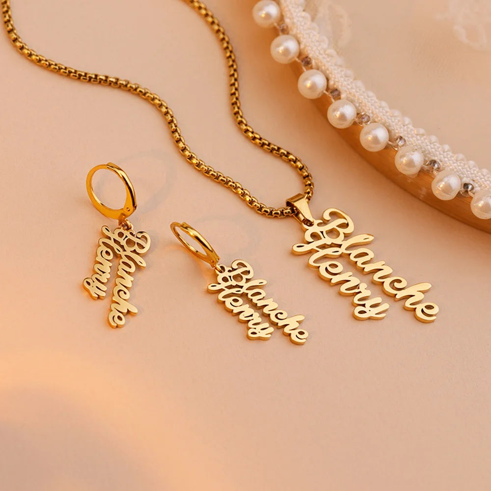 Cute mini personalized Jewelry set - Sexikinis swim - Horizon Bliss