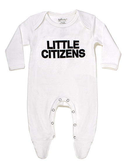 Little Citizens - Footed Onesie - 100% Organic - Horizon Bliss