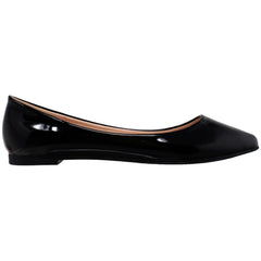 Patent Leather Pointed Toe Ballet Flat - Horizon Bliss