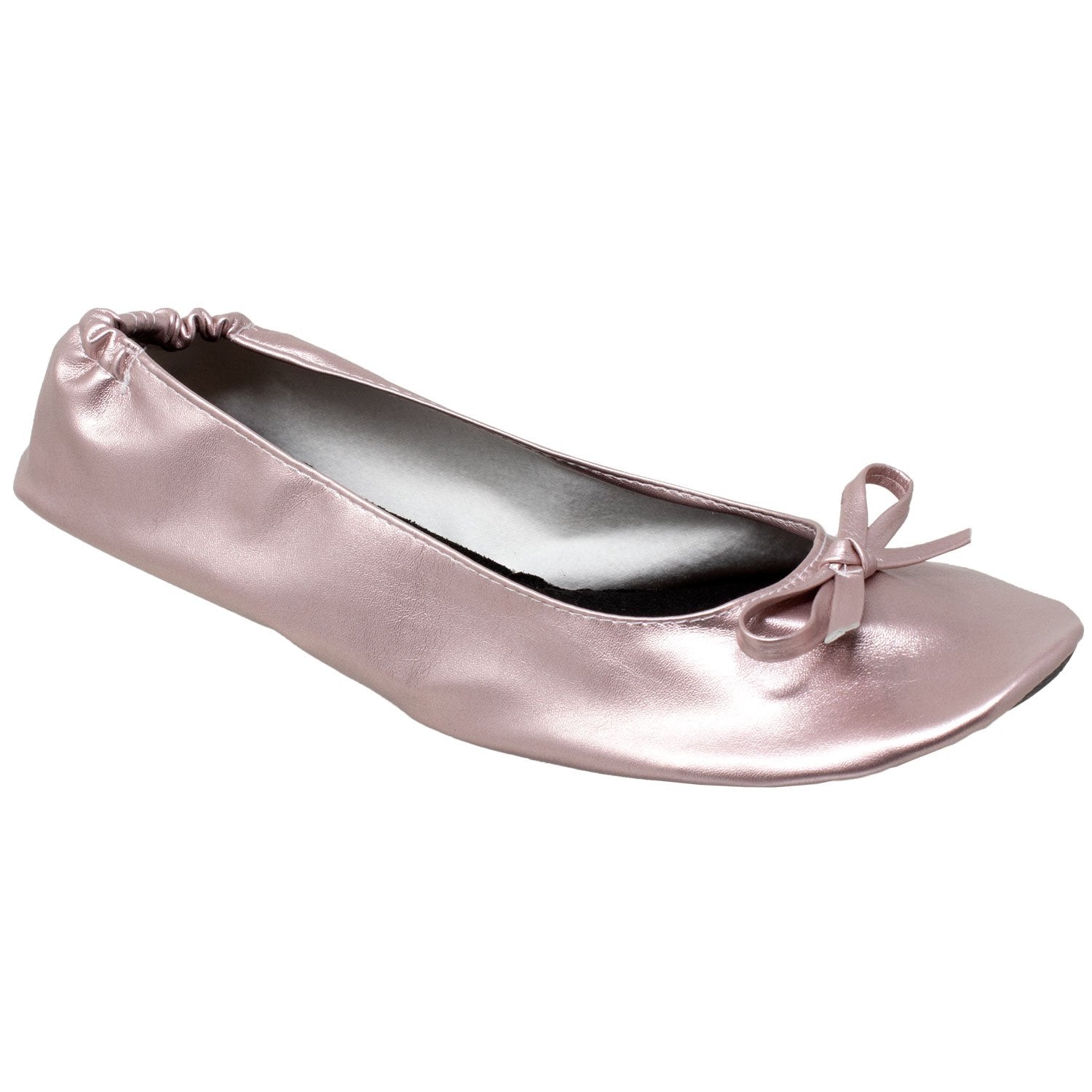 Foldable Ballet Flats Women's Travel Portable Comfortable Shoes Gold - Horizon Bliss