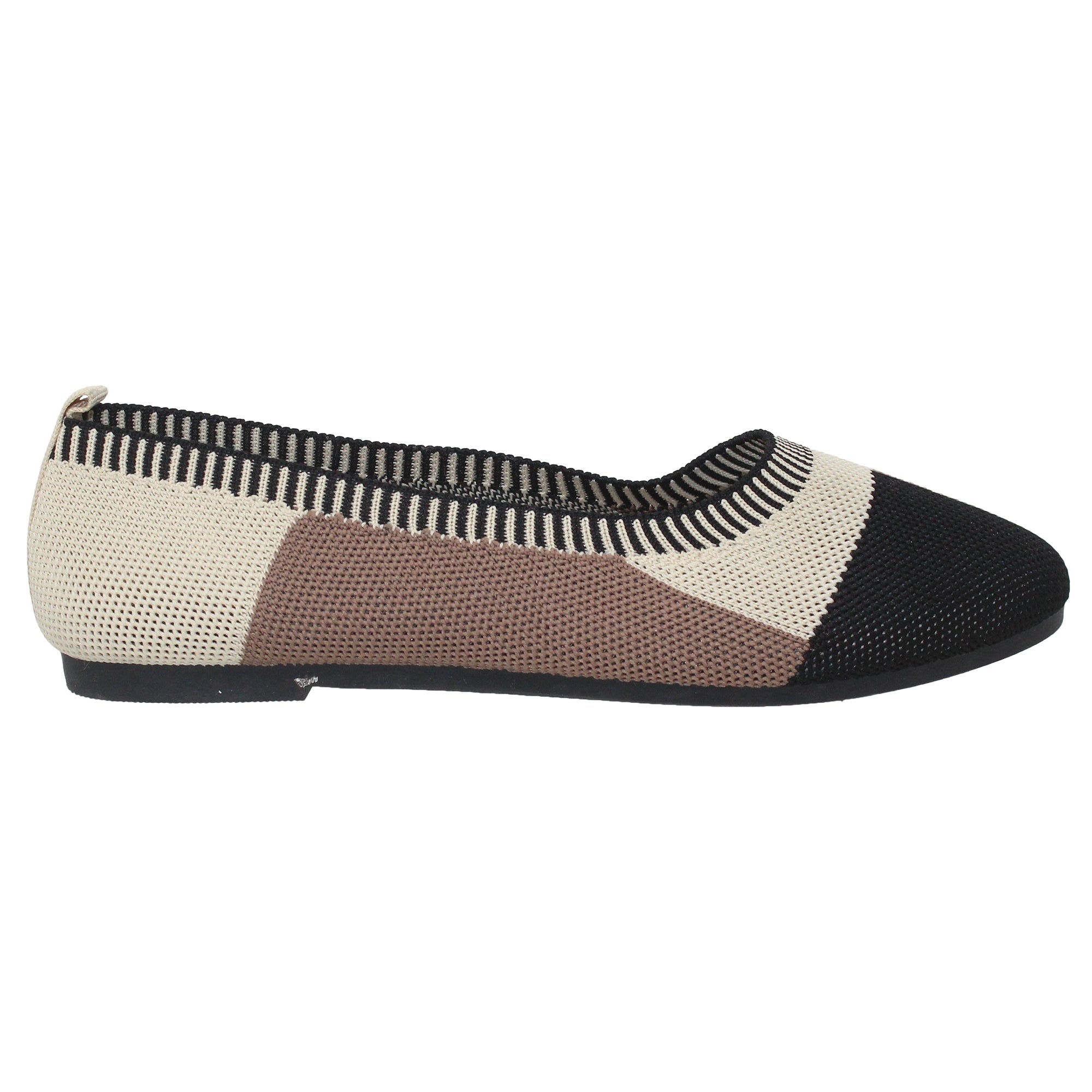 SOBEYO Women's Ballet Flats Sweater Soft Rubber Sole Slip On Casual - Horizon Bliss