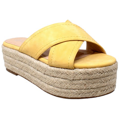 Flatform Espadrille Wedge Sandal - Horizon Bliss