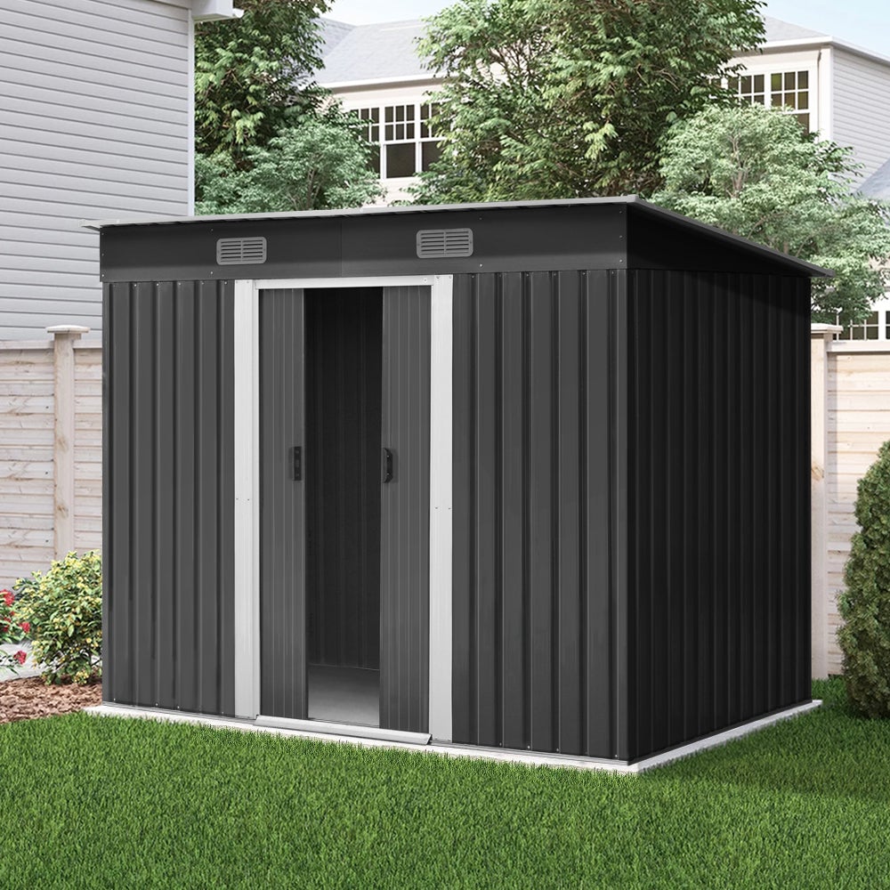 Giantz Garden Shed Outdoor Storage Sheds Tool Workshop 2.38x1.31M - Horizon Bliss