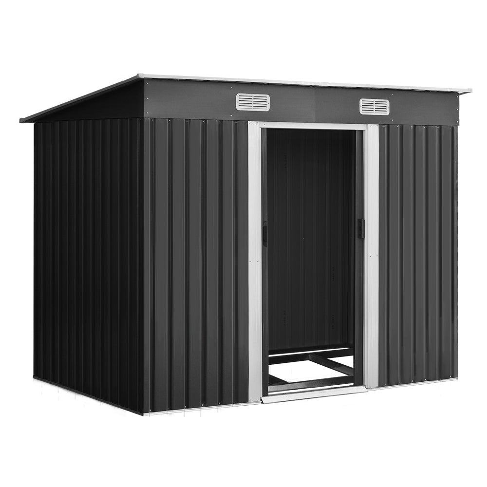 Giantz Garden Shed Outdoor Storage Sheds Tool Workshop 2.38x1.31M with - Horizon Bliss