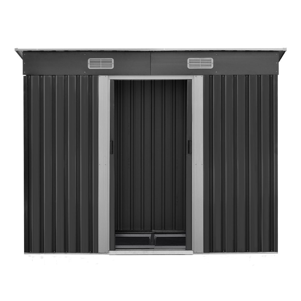 Giantz Garden Shed Outdoor Storage Sheds Tool Workshop 2.38x1.31M with - Horizon Bliss