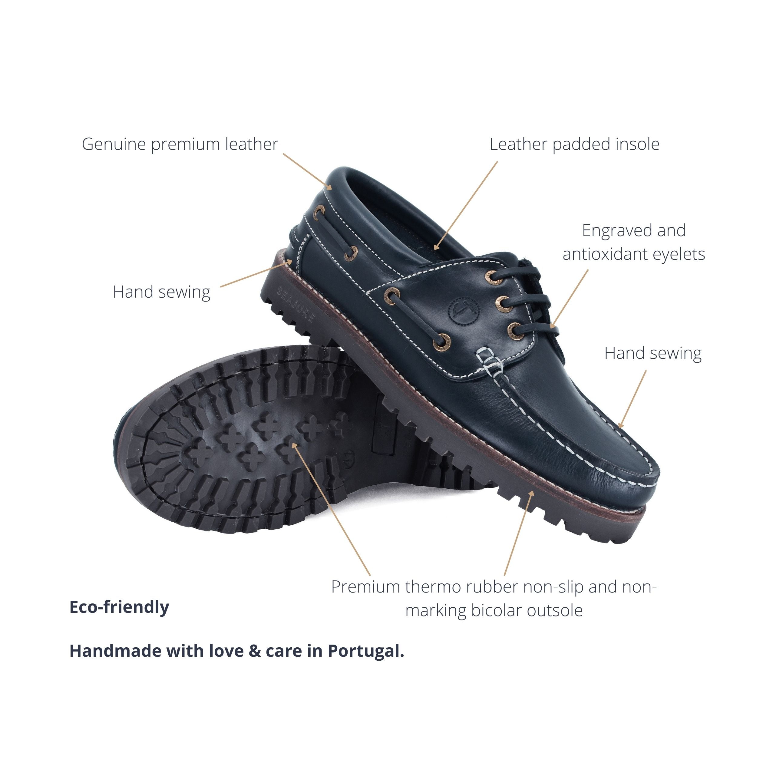 Men Boat Shoe Lubmin - Horizon Bliss