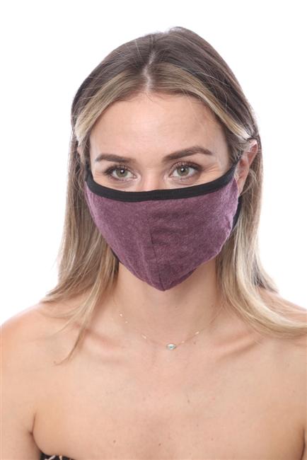 FASHION MASK SW560- MASK101- GRAPE FACE MASK DOUBLE LAYER