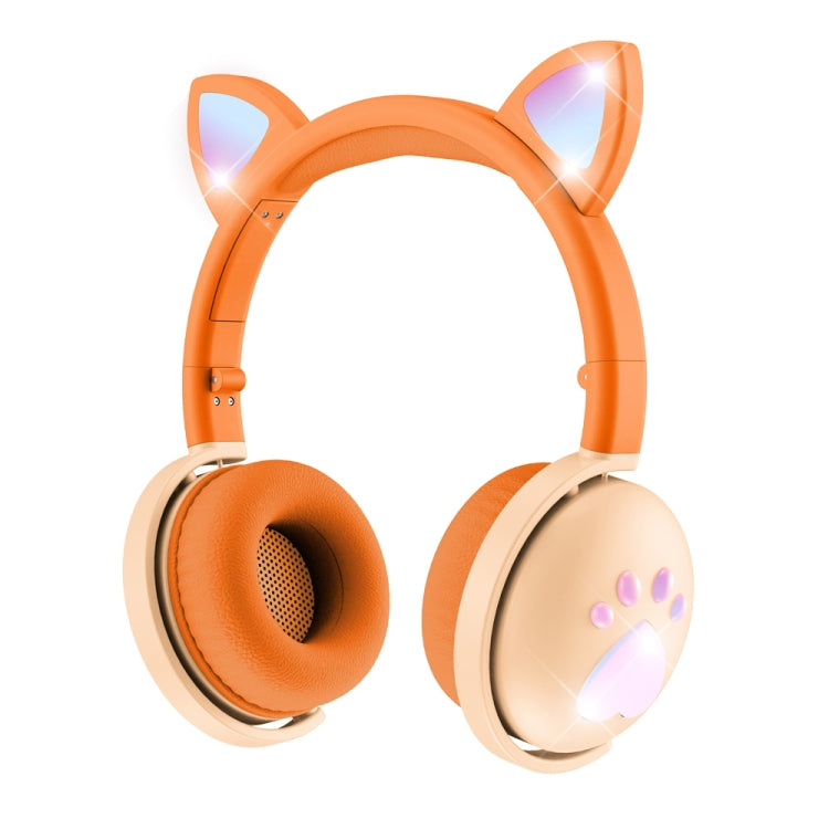 BK9 HiFi 7.1 Surround Sound Cat Claw Luminous Cat Ear Bluetooth Gaming - Horizon Bliss