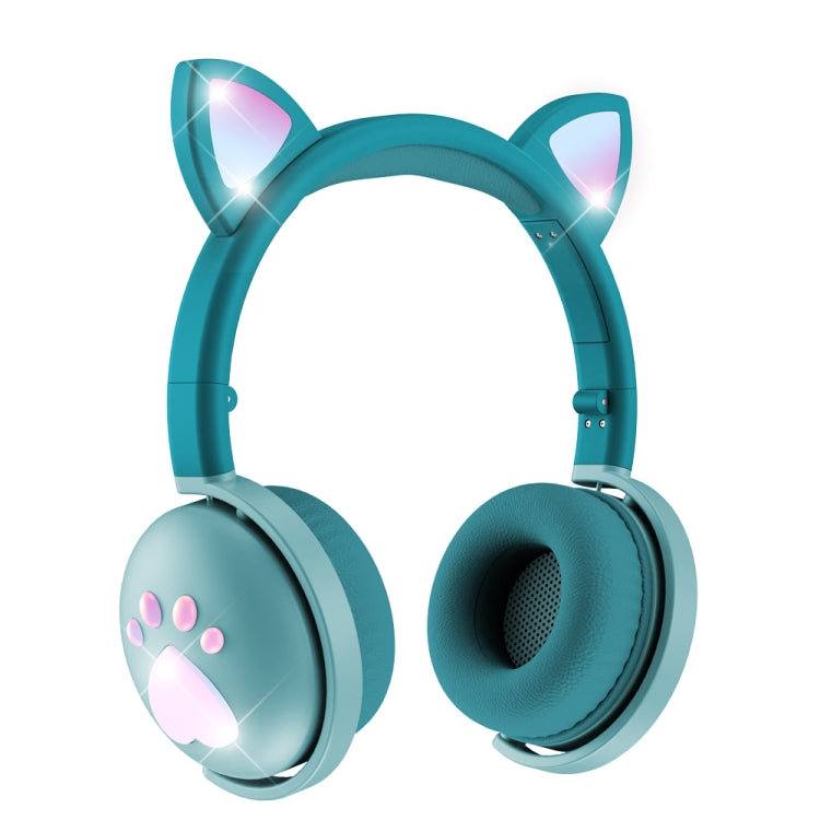 BK9 HiFi 7.1 Surround Sound Cat Claw Luminous Cat Ear Bluetooth Gaming - Horizon Bliss