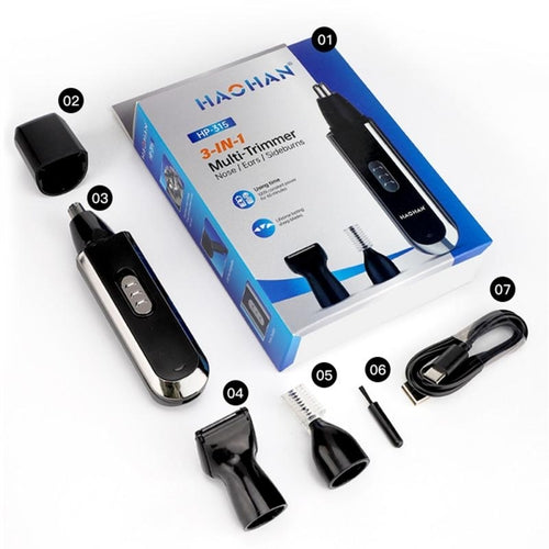 Adjustable Electric Hair Cutting With Lcd Hair Clipper Electric Shaver - Horizon Bliss