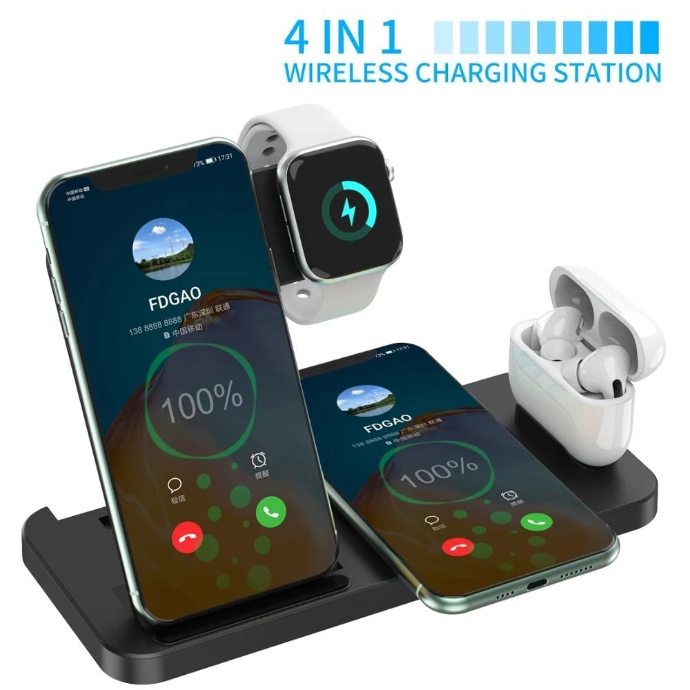 Dragon Wireless Charging Station For iPhone and Samsung phones - Horizon Bliss