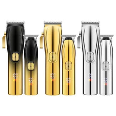 Cordless Rechargeable Low Noise Professional Hair Clippers and Detail - Horizon Bliss