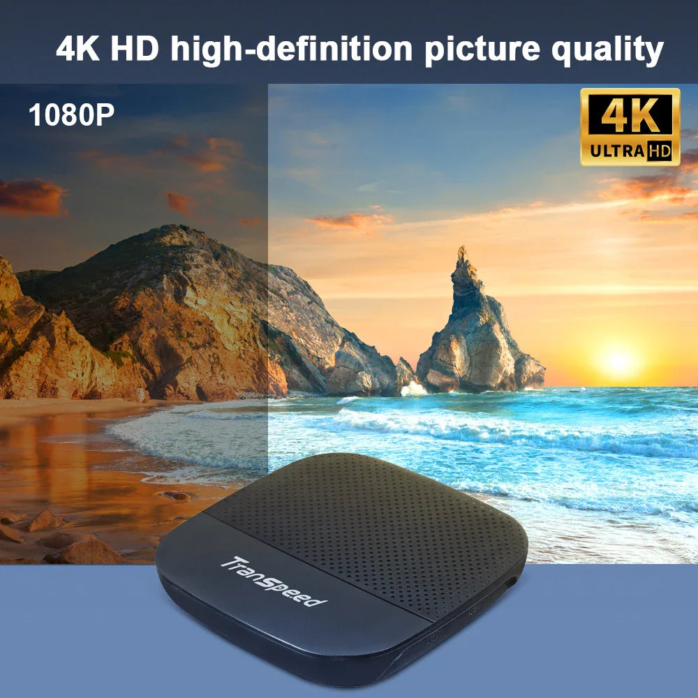 Transpeed Smart TV Box Android 10 Allwinner H313 Quad Core Cortex A53 Support 4K Video 3D 2.4G WiFi BT 100M Ethernet Set Top Box - Horizon Bliss