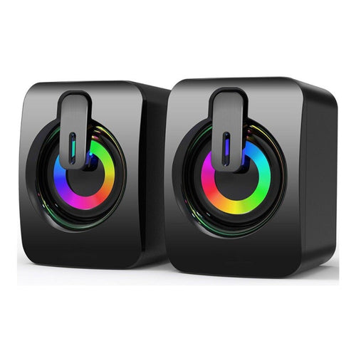 Mini RGB Computer Speaker - Horizon Bliss